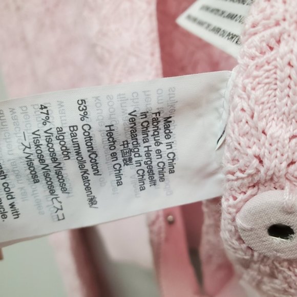 J. Crew Pink V-Neck Sweater NWT - Picture 3 of 8